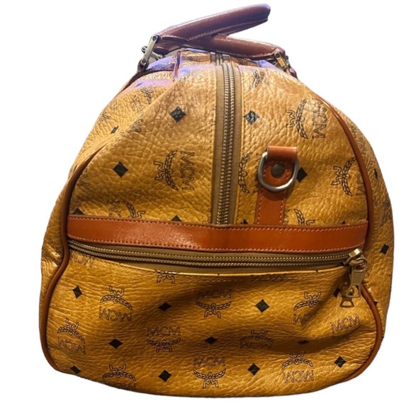 Authentic MCM Visetos Travel Bag - Picture 3 of 13